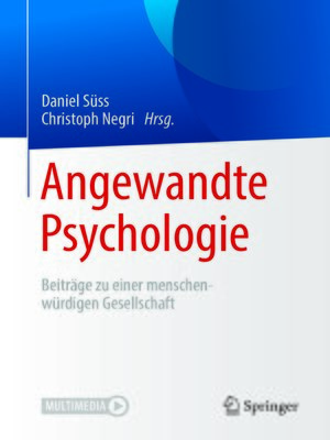 cover image of Angewandte Psychologie